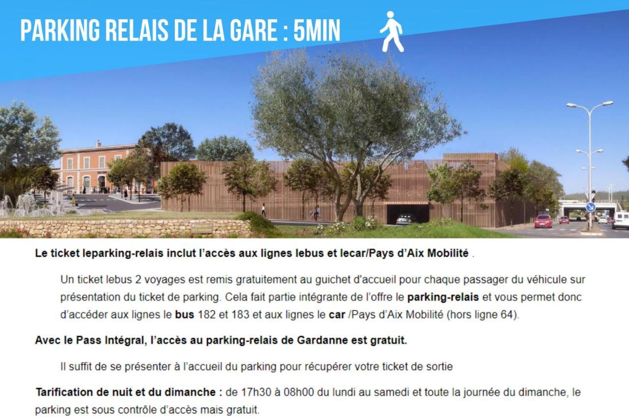 Garlaban - Linge De Qualite - Fibre - Confort - Coeur De Ville Gardanne Eksteriør bilde
